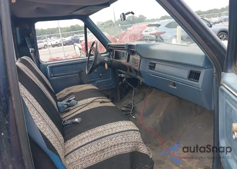 1985 Ford F150 из США, поврежденный, VIN 1FTEF14H7FNA51937